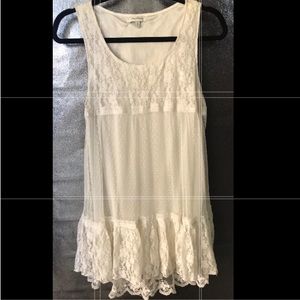 Lace babydoll dress